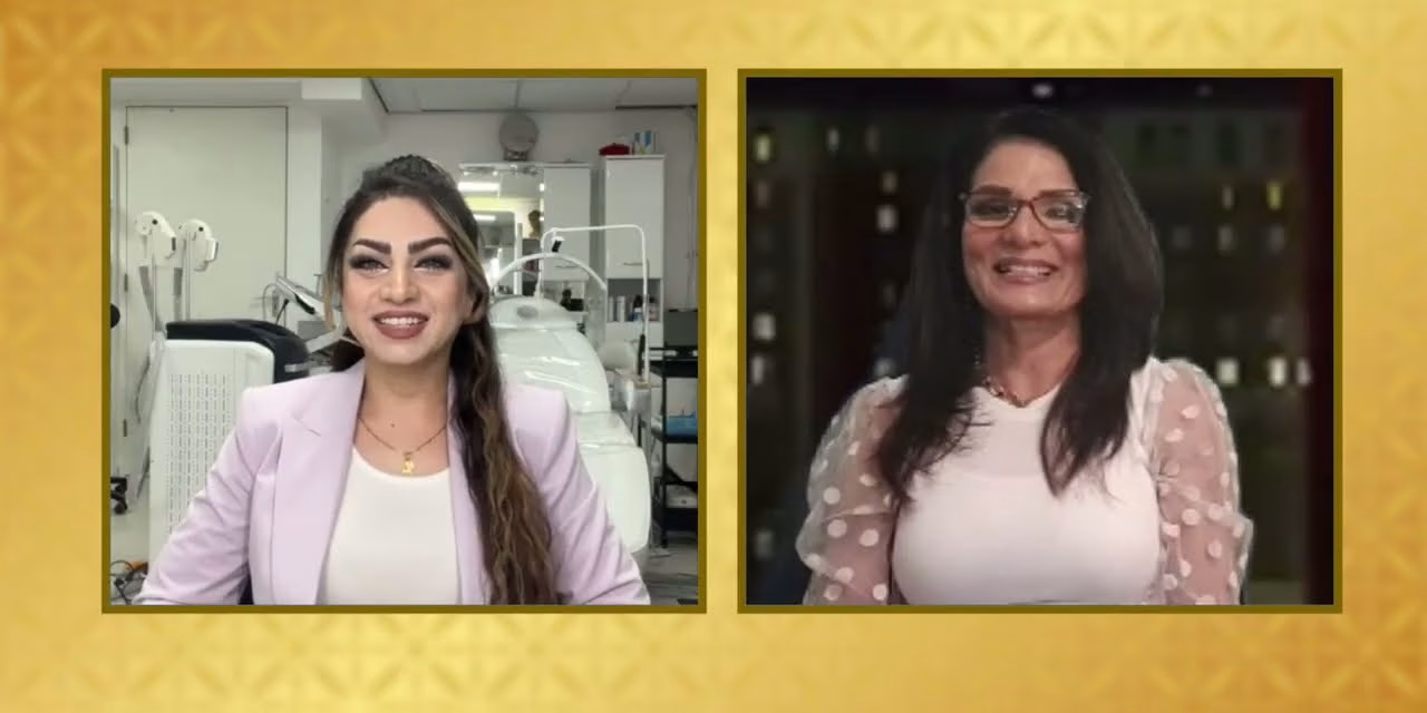 ساعتی با زرین Fawzia Zarin with Monira Ghasemi 14 May 2023 برنامه ساعتی با فوزیه زرین مهمان برنامه منیره
