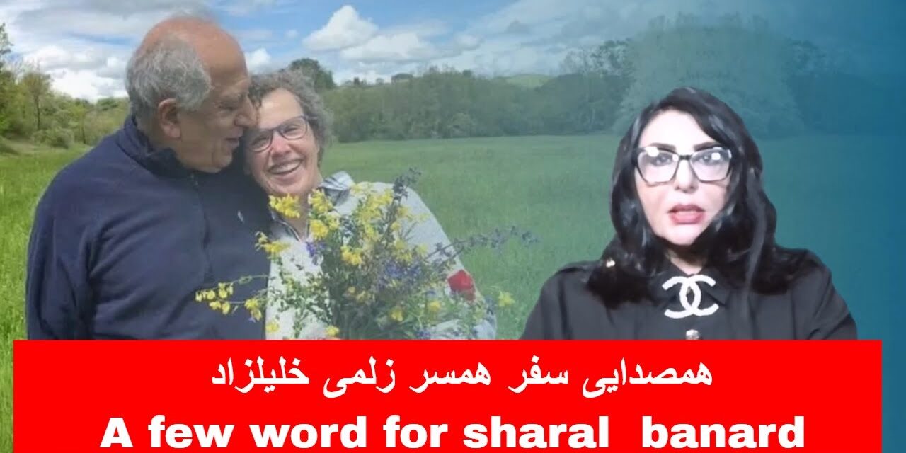 همصدایی سفر همسر زلمی خلیلزاد | A few word for sharal banard | دیدگاه و تبصره با راضیه اختری