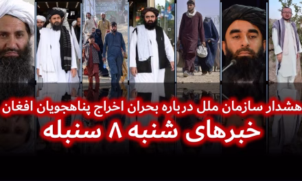 هشدار سازمان ملل درباره بحران اخراج پناهجویان افغان | خبرهای شنبه ۸ سنبله | تلویزیون جهانی زرین