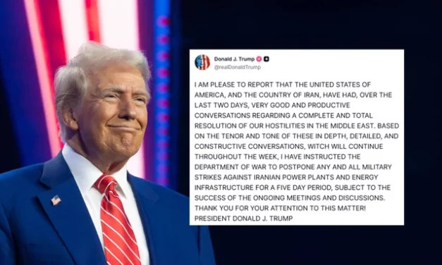 Trump delays military strikes on Iranian facilities for five days